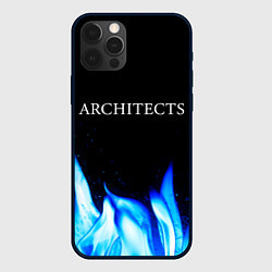 Чехол iPhone 12 Pro Max Architects blue fire