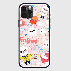 Чехол iPhone 12 Pro Max Skzoo Jinniret pattern cartoon avatar