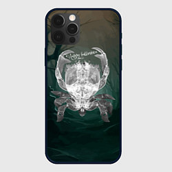 Чехол для iPhone 12 Pro Max Happy Halloween - Crab, цвет: 3D-черный