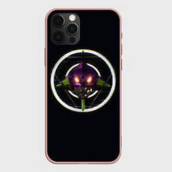 Чехол iPhone 12 Pro Max Evangelion grunge