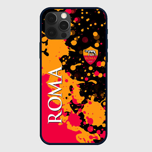 Чехол iPhone 12 Pro Max Roma Краска / 3D-Черный – фото 1