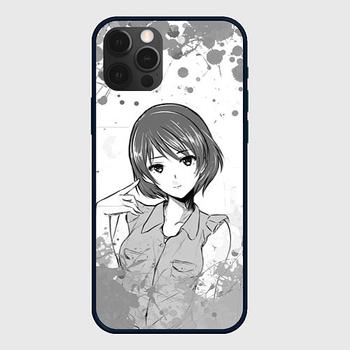 Чехол iPhone 12 Pro Max Rui Tachibana art / 3D-Черный – фото 1