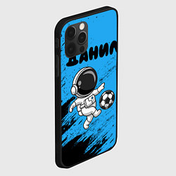Чехол для iPhone 12 Pro Max Данил космонавт футболист, цвет: 3D-черный — фото 2