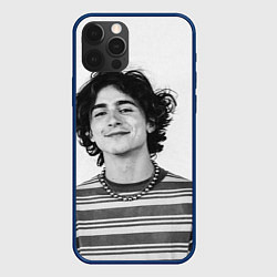 Чехол iPhone 12 Pro Max Timothee Chalamet black white photo