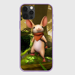 Чехол iPhone 12 Pro Max Moss - мышонок