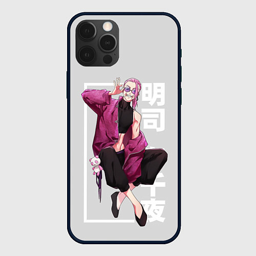 Чехол iPhone 12 Pro Max Akashi Haruchiyo TR / 3D-Черный – фото 1