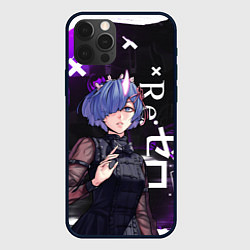 Чехол iPhone 12 Pro Max Рем в черном - Re:Zero