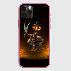 Чехол iPhone 12 Pro Max Пугало с ножницами - Halloween