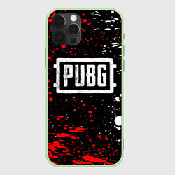 Чехол iPhone 12 Pro Max PUBG white grunge