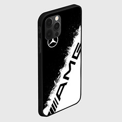Чехол для iPhone 12 Pro Max Мерседес - АМГ - Краски, цвет: 3D-черный — фото 2