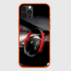 Чехол iPhone 12 Pro Max Ситроен - салон - Steering wheel