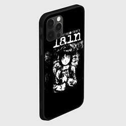 Чехол для iPhone 12 Pro Max Serial Experiments Lain, цвет: 3D-черный — фото 2