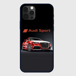 Чехол iPhone 12 Pro Max Audi sport - racing team