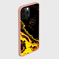 Чехол для iPhone 12 Pro Max Золотая вода, цвет: 3D-светло-розовый — фото 2