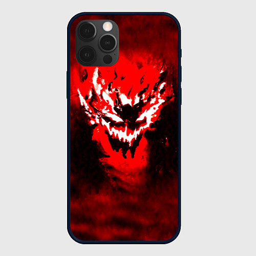 Чехол iPhone 12 Pro Max SHADOW FIEND PHONK ZXC / 3D-Черный – фото 1