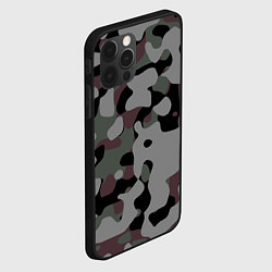 Чехол для iPhone 12 Pro Max Камуфляж Urban Night, цвет: 3D-черный — фото 2