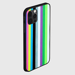 Чехол для iPhone 12 Pro Max Множество цветов, цвет: 3D-черный — фото 2