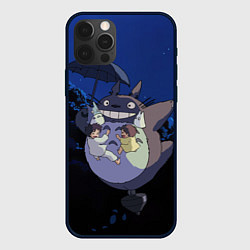 Чехол iPhone 12 Pro Max Night flight Totoro