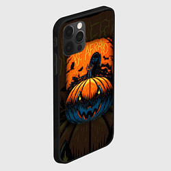 Чехол для iPhone 12 Pro Max Scary Halloween Хэллоуин, цвет: 3D-черный — фото 2