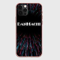 Чехол для iPhone 12 Pro Max DanMachi infinity, цвет: 3D-светло-розовый