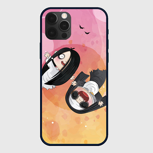 Чехол iPhone 12 Pro Max HALLOWEEN ХЭЛЛУИН / 3D-Черный – фото 1