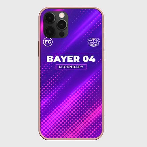 Чехол iPhone 12 Pro Max Bayer 04 legendary sport grunge / 3D-Светло-розовый – фото 1