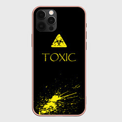Чехол iPhone 12 Pro Max TOXIC - Биологическая опасность