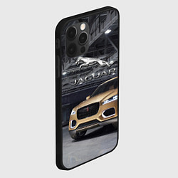 Чехол для iPhone 12 Pro Max Jaguar - зачётное точило!, цвет: 3D-черный — фото 2