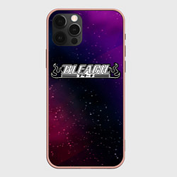 Чехол для iPhone 12 Pro Max Bleach gradient space, цвет: 3D-светло-розовый