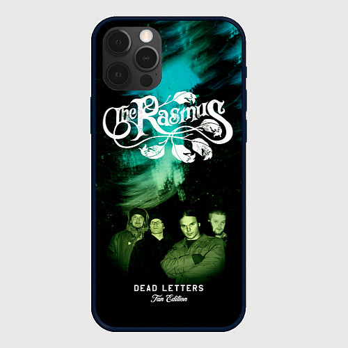 Чехол iPhone 12 Pro Max Dead Letters - The Rasmus / 3D-Черный – фото 1