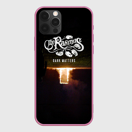 Чехол iPhone 12 Pro Max Dark Matters - The Rasmus / 3D-Малиновый – фото 1