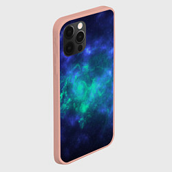 Чехол для iPhone 12 Pro Max Космический пейзаж во Вселенной, цвет: 3D-светло-розовый — фото 2