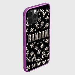 Чехол для iPhone 12 Pro Max По мотивам альбома BANDANA Кизару Биг Бейби Тейп, цвет: 3D-сиреневый — фото 2