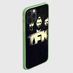 Чехол для iPhone 12 Pro Max The End Is Where We Begin - Thousand Foot Krutch, цвет: 3D-салатовый — фото 2