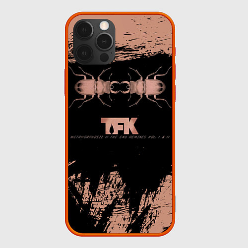 Чехол iPhone 12 Pro Max Thousand Foot Krutch Metamorphosis / 3D-Красный – фото 1