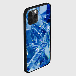 Чехол для iPhone 12 Pro Max Кристаллики, цвет: 3D-черный — фото 2