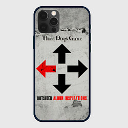Чехол для iPhone 12 Pro Max Outsider Album Inspirations - Three Days Grace, цвет: 3D-черный