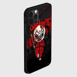 Чехол для iPhone 12 Pro Max Slipknot bloody, цвет: 3D-черный — фото 2