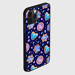Чехол для iPhone 12 Pro Max Новогоднее печение, цвет: 3D-черный — фото 2
