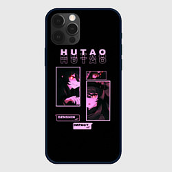 Чехол для iPhone 12 Pro Max Genshin Impact: Hu tao Ху Тао, цвет: 3D-черный