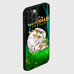 Чехол для iPhone 12 Pro Max Нахида прилегла в лесу, цвет: 3D-черный — фото 2