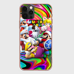 Чехол iPhone 12 Pro Max Super Mario - Gaming aesthetics - Collage
