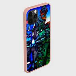 Чехол для iPhone 12 Pro Max Five Nights at Freddys 4, цвет: 3D-светло-розовый — фото 2