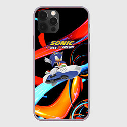 Чехол iPhone 12 Pro Max Sonic Free Riders - Hedgehog