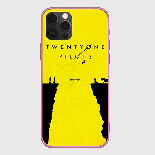 Чехол iPhone 12 Pro Max Trench Twenty One Pilots / 3D-Малиновый – фото 1