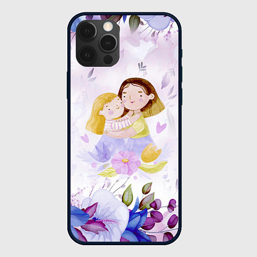 Чехол iPhone 12 Pro Max Подарок любимой мамочке! / 3D-Черный – фото 1