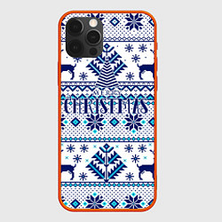 Чехол iPhone 12 Pro Max Happy new year, merry christmas