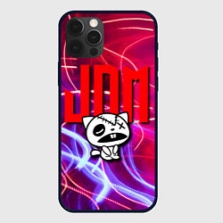 Чехол iPhone 12 Pro Max JDM style - одноглазый котик