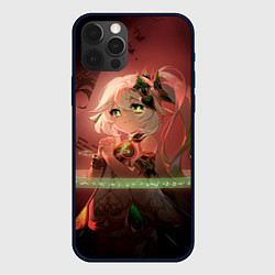 Чехол для iPhone 12 Pro Max Нахида из Genshin Impact, цвет: 3D-черный