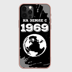 Чехол iPhone 12 Pro Max На Земле с 1969: краска на темном